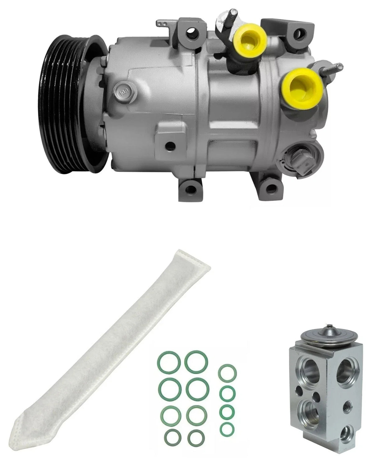 A/C Compressor Kit Replacement for Kia Optima 2.0L Turbo (2018–2018)
