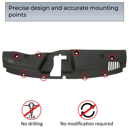 Front Upper Radiator Support Panel Cover #74127TBA for Honda Civic (2016–2021)