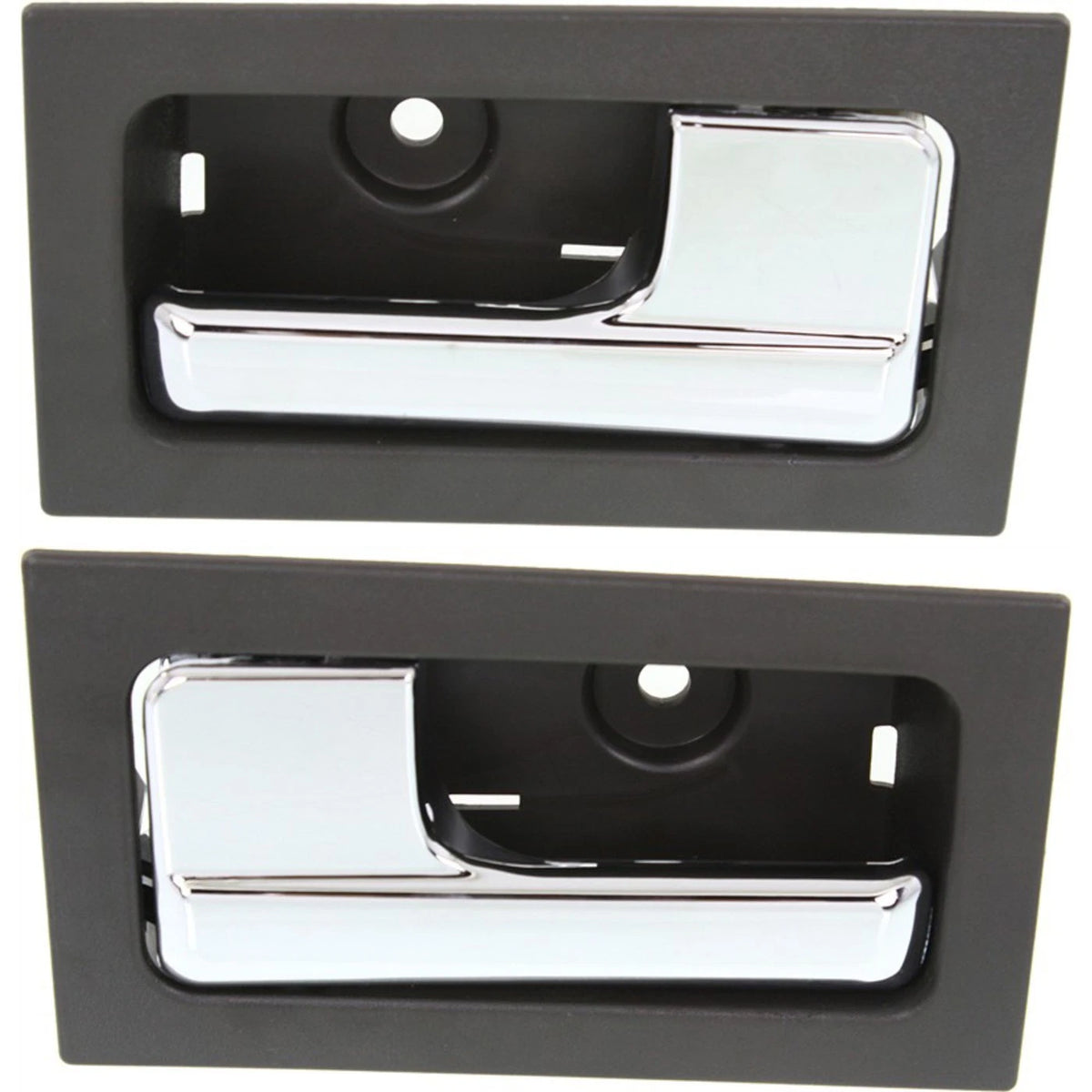 Door Handle Set for Ford F-150 (2009–2014) Gray w/Chrome Lever 2-Pcs