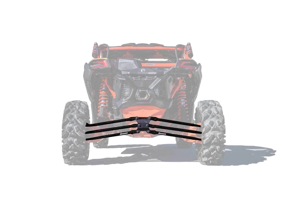 Tubed Rear Radius Arms - Black for Can-Am Maverick X3 (2017-2023)