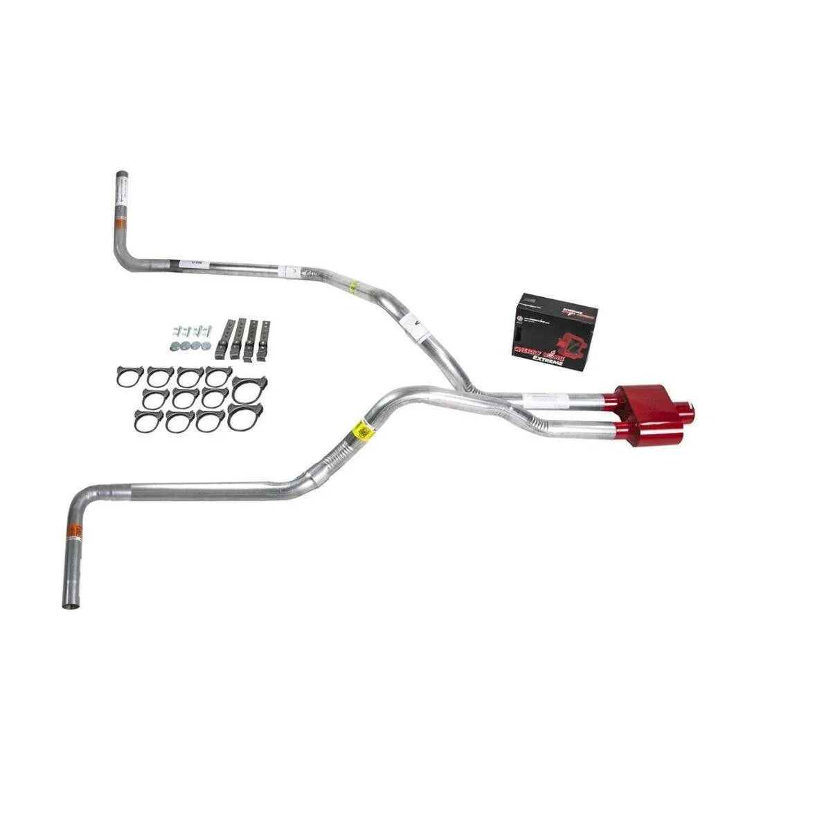 Dual Exhaust 2.5" Pipe for Ram (2007–2008) Cherry Bomb Extreme Side Exit