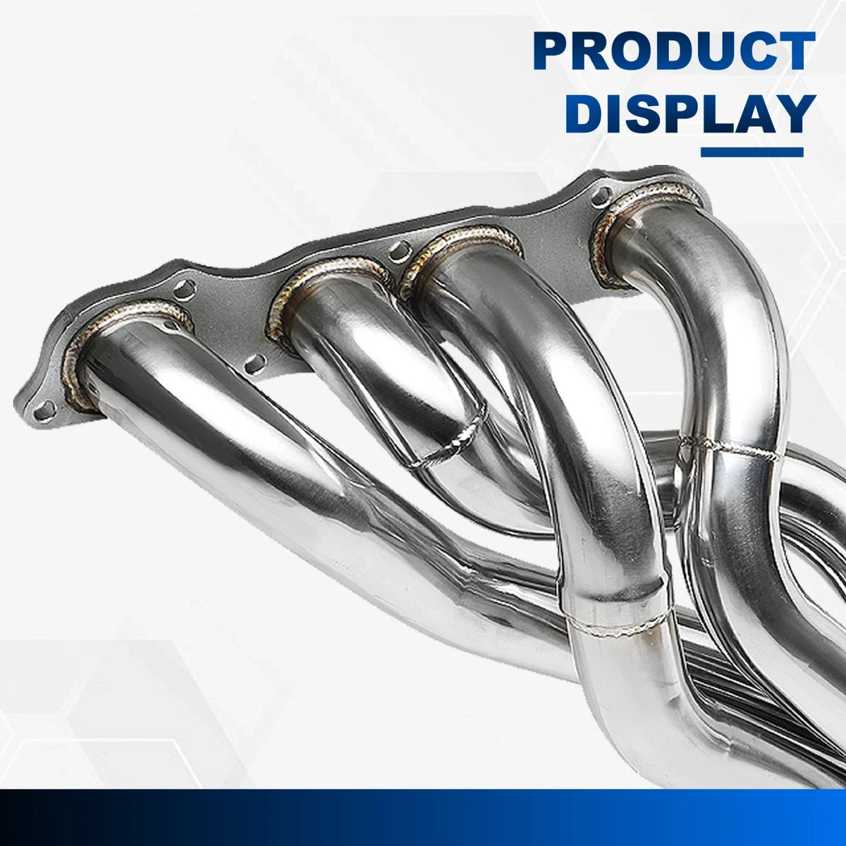 Stainless Steel Exhaust Header for Honda S2000 AP1/AP2 (2000–2009) F20C F22C1