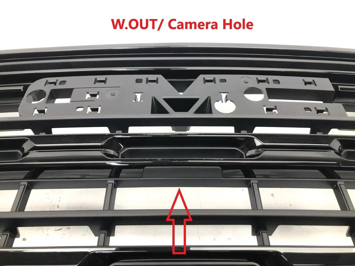 2022-2024 GMC Sierra 1500 Front Upper Grille, Summit White