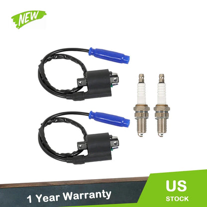 Ignition Coil & Spark Plug CAP for Kawasaki Brute Force 750 2008-2022