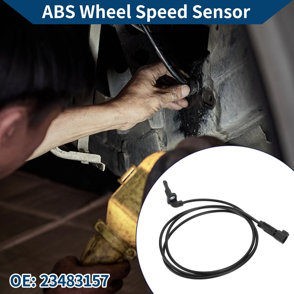 ABS Wheel Speed Sensor No. 23483157 for Buick Regal (2014–2017) Rear Left