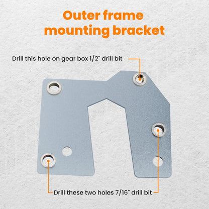 Mount Bracket Kit for Power Steering Conversion on Chevy C10 1960-1966