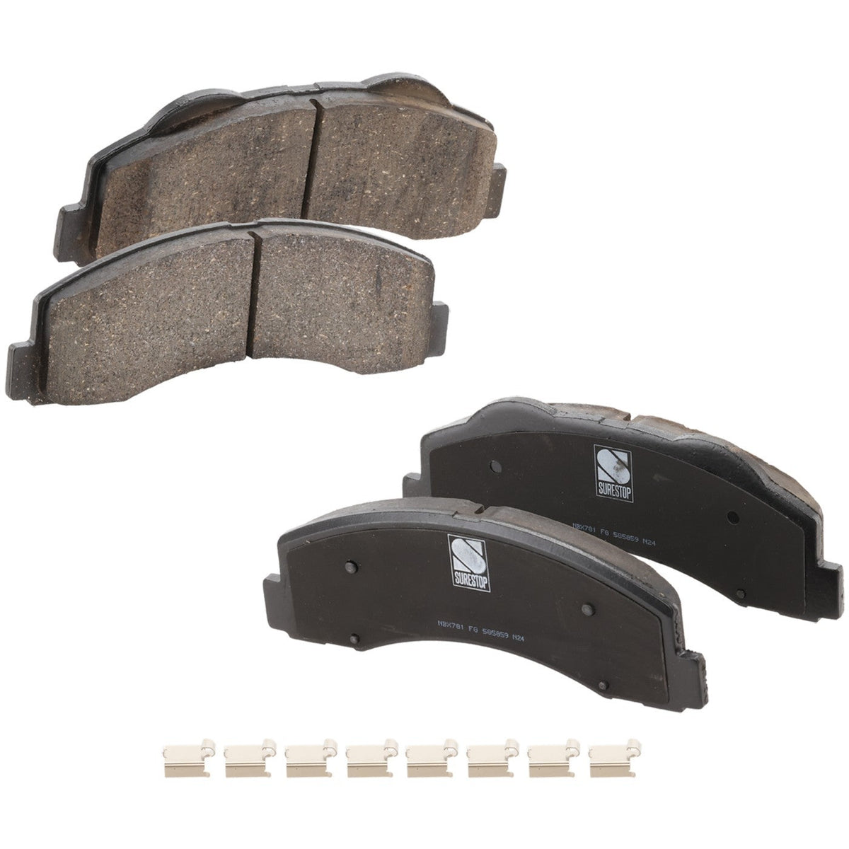 Brake Pad Set - Front for Ford F-150, Expedition, Lincoln Navigator (2010-2017)