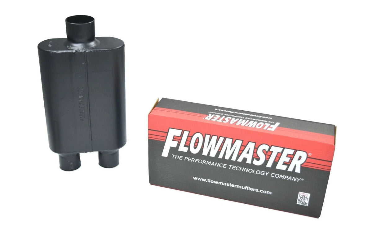 Dual Exhaust 2.5" Side Exit for Nissan Titan (2004–2006) Flowmaster Super 40