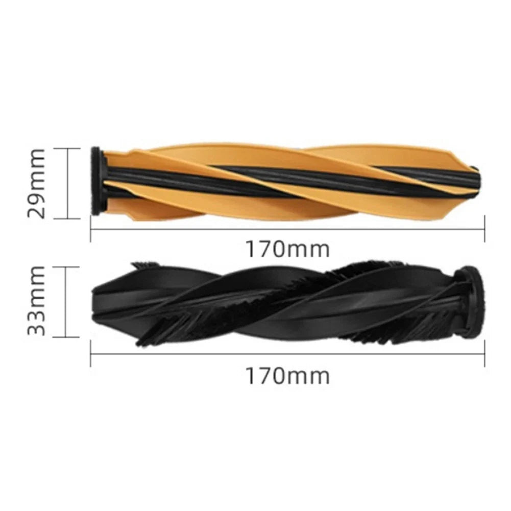 Robot Cleaner Roller Brush Set for MOVA Z60 (Ultra)
