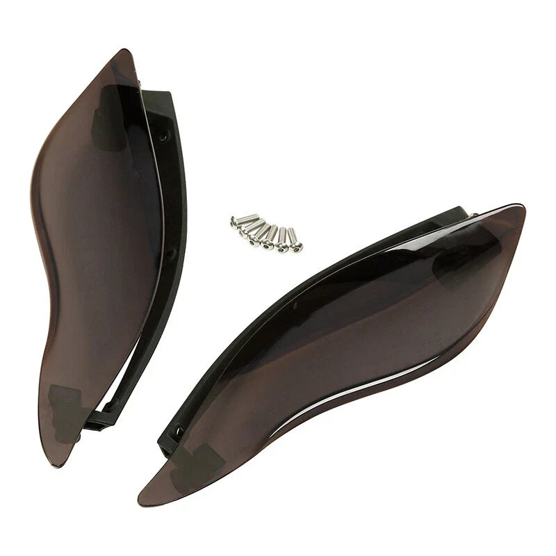 Smoked Side Wings Air Deflectors for Harley Electra Road Glide 2014-2024