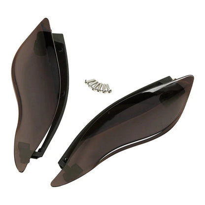 Smoked Side Wings Air Deflectors for Harley Electra Road Glide 2014-2024