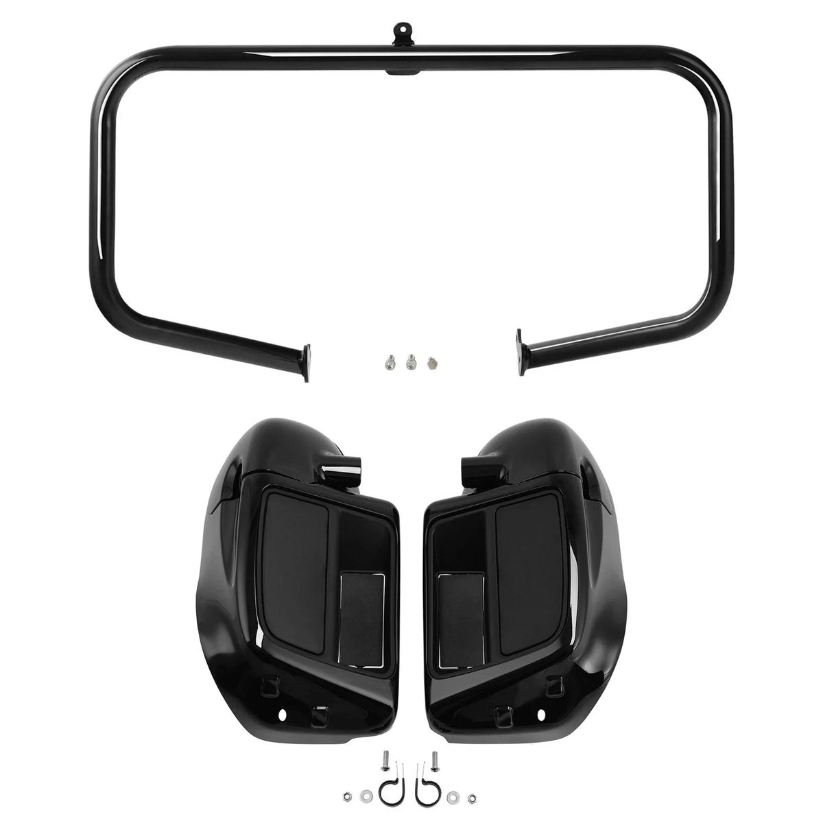Crash Bar with Lower Vented Fairings for Harley Electra Glide (2014–2024)
