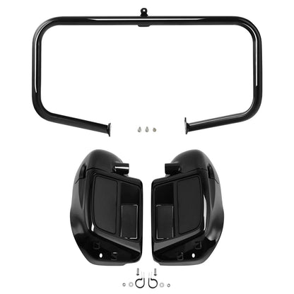 Crash Bar with Lower Vented Fairings for Harley Electra Glide (2014–2024)