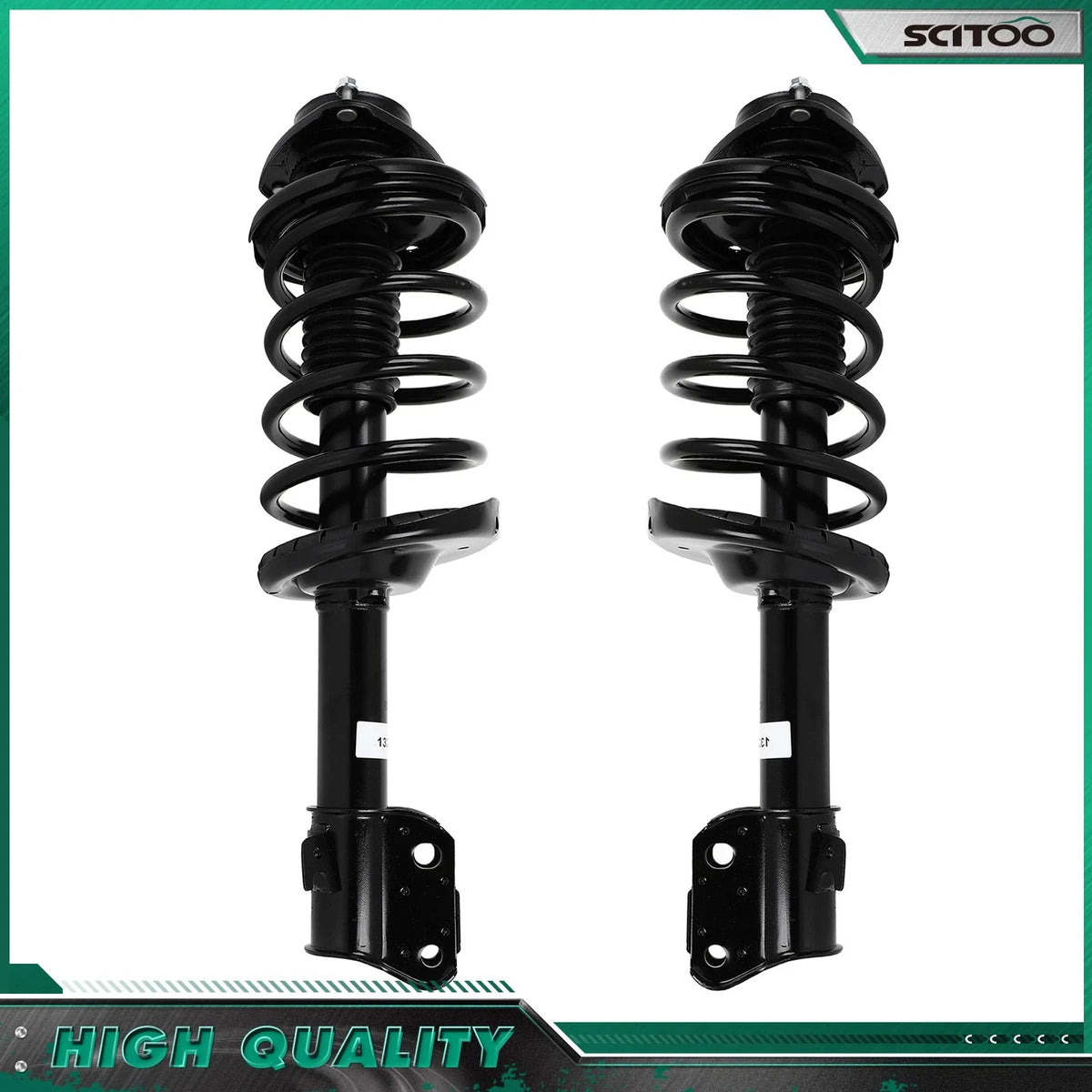 2X Complete Coil Spring & Strut Assembly for Subaru Outback (2010-2012)