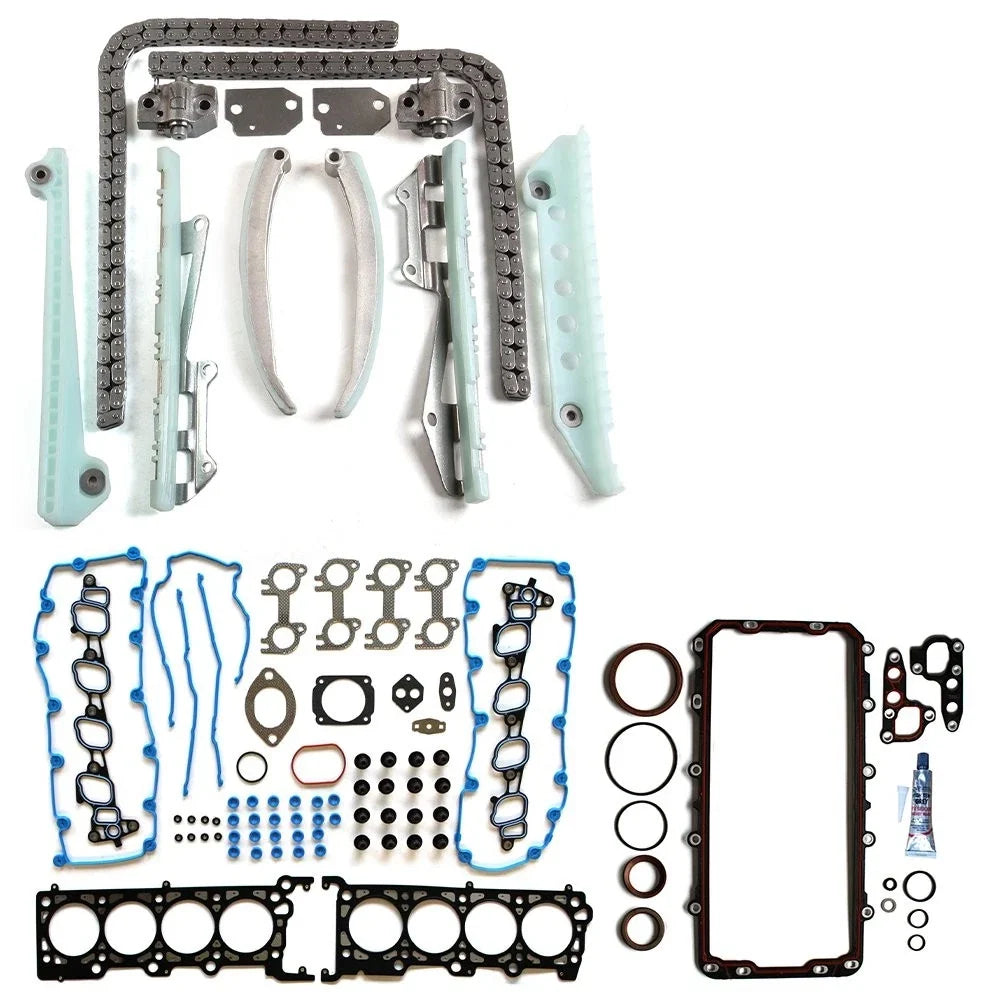 Full Gasket Set Timing Chain Kit for Ford Mustang 1999 (4.6L V8 VIN "X")