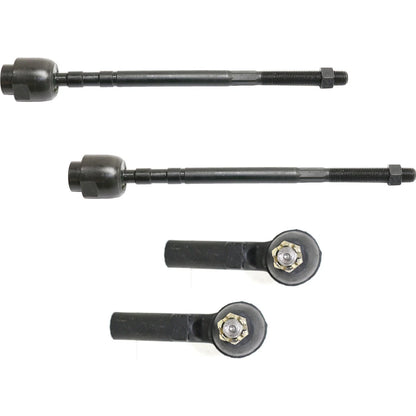Tie Rod End Set for 1992 Buick Century (1992) Inner Outer Left Right