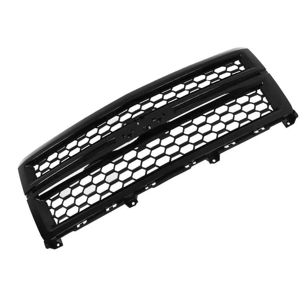 Upper Front Grille Set Replacement for Chevrolet Silverado 1500 (2014-2015)