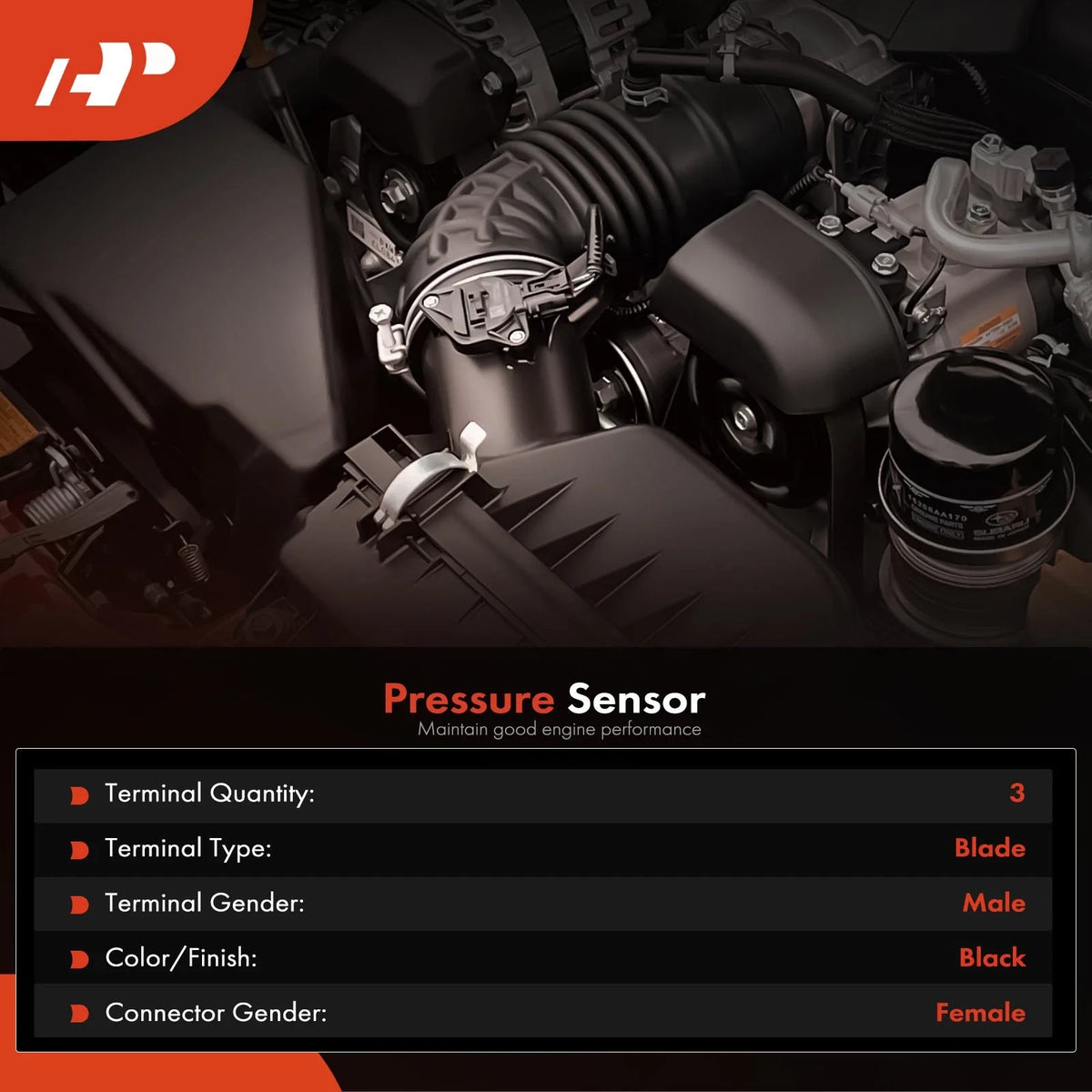 Fuel Pressure Sensor for Ford Ranger (2006 to 2011)