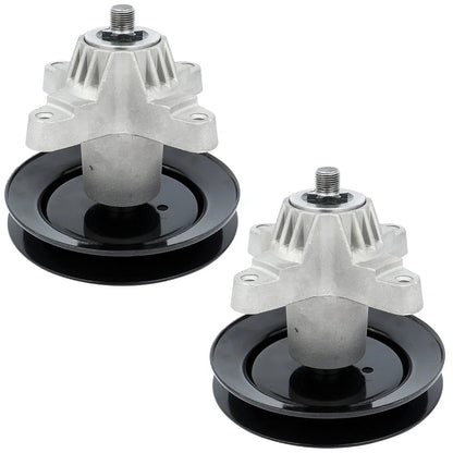 2X Spindle Assemblies for MTD 42" Deck (Fits 918-04456B, 618-04461)