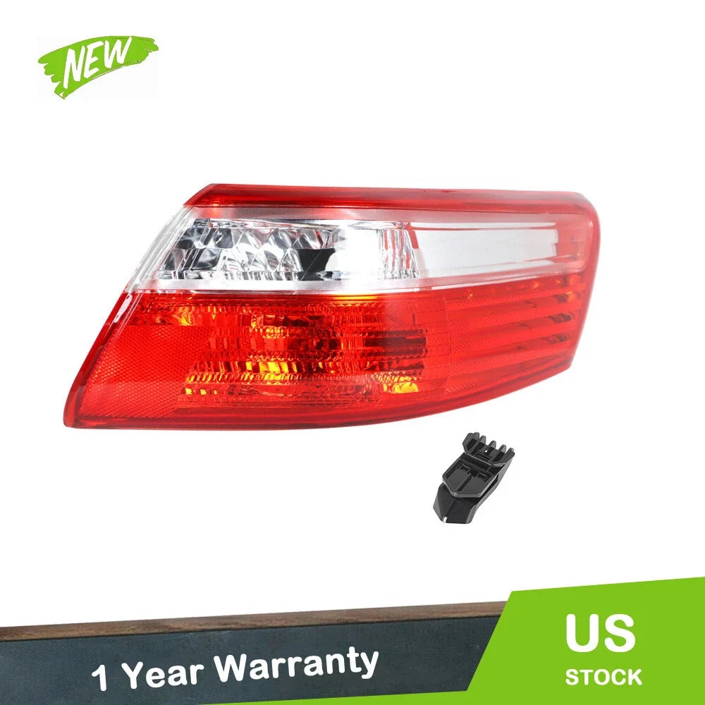 Right Passenger Side Taillight for Toyota Camry (2007–2009) Red