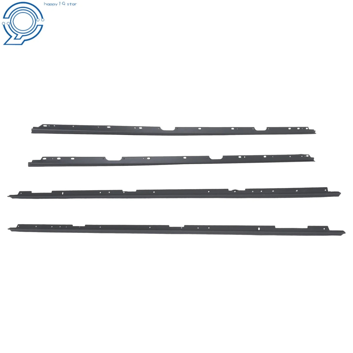 Set of 2 Window Felt Weatherstripping for Camaro Firebird (1982–1992)