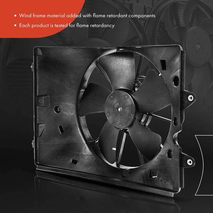 Cooling Fan Shroud Assembly for Honda Ridgeline 2009-2014 & Pilot 2009-2015