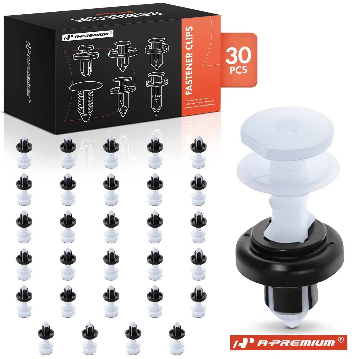 30x Rocker Panel & Floor Retainer Clips for Honda
