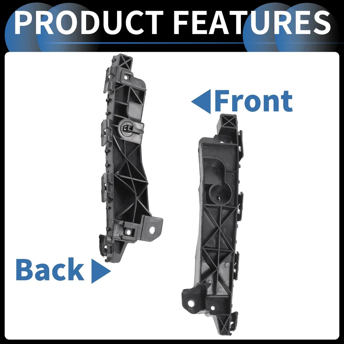 Bumper Retainer Bracket Right Front for Hyundai Tucson (2011-2015)