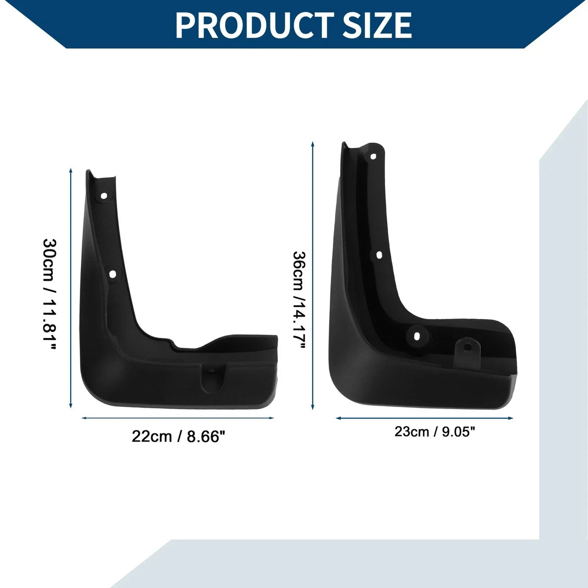 2023-2024 BMW 7 Series X Deluxe Edition Mud Flaps Splash Guards