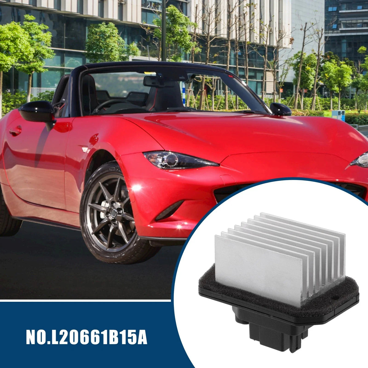 HVAC Blower Motor Resistor No.L20661B15A for Mazda CX-9 (2007–2015)
