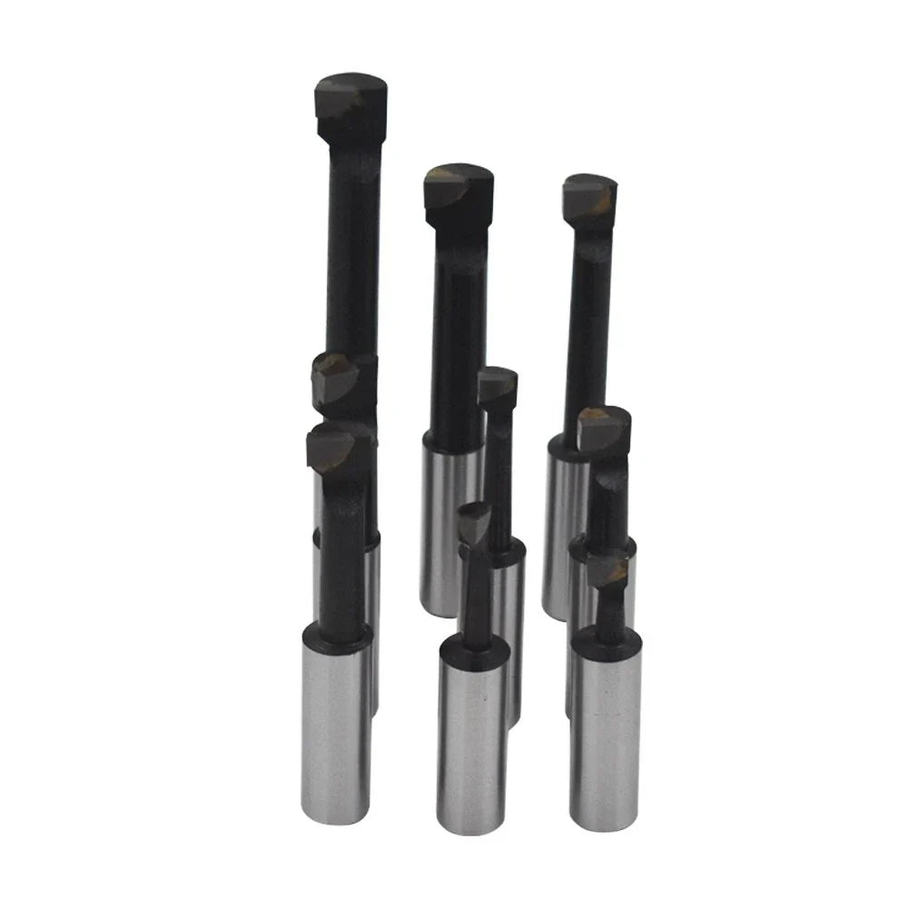 Carbide Tipped 1/2" Boring Bar Set (9 Pieces) for Lathe Tool