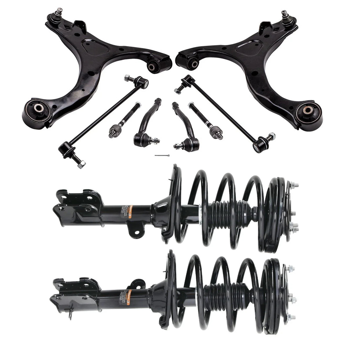 Front Strut Assembly with Control Arms for Hyundai Santa Fe 2007-2009