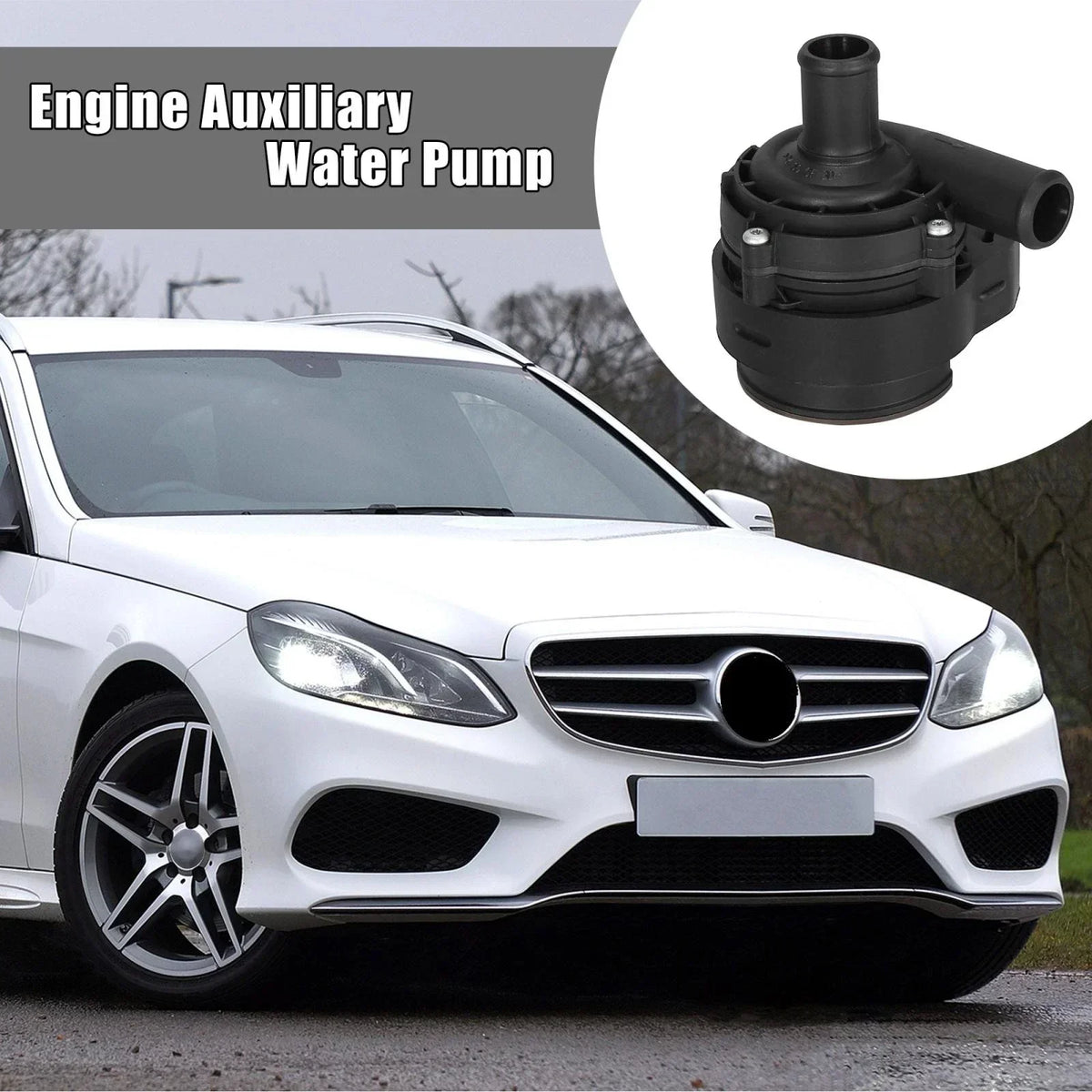 Auxiliary Water Pump for Mercedes-Benz W204 C-Class 2007-2015