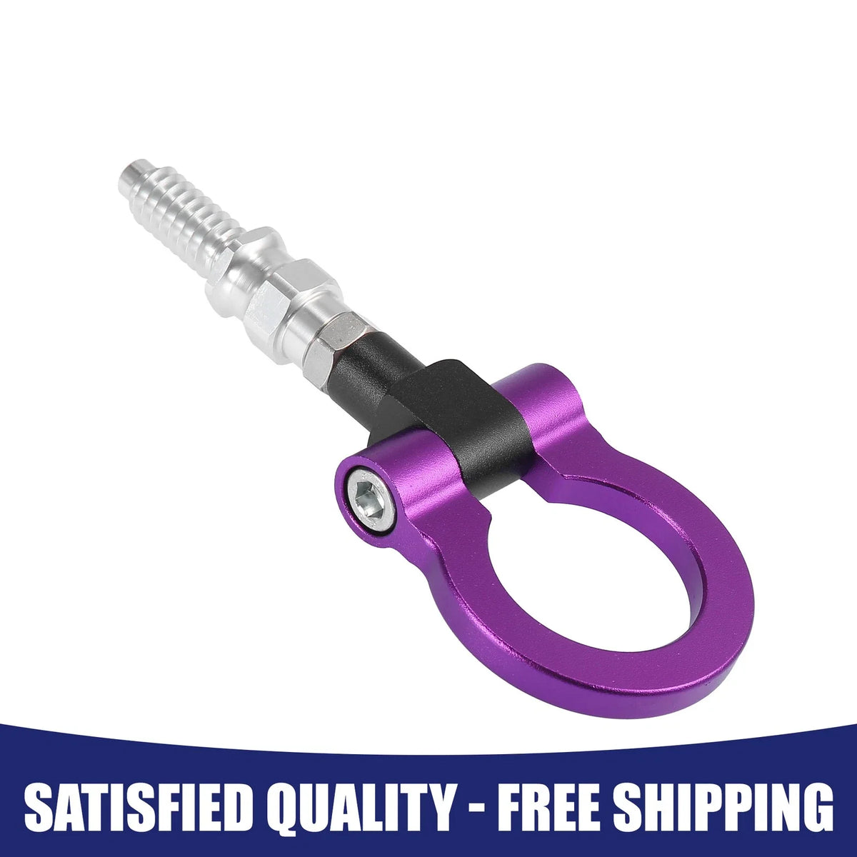 Front Bumper Trailer Ring Eye Towing for Universal (1 Item)