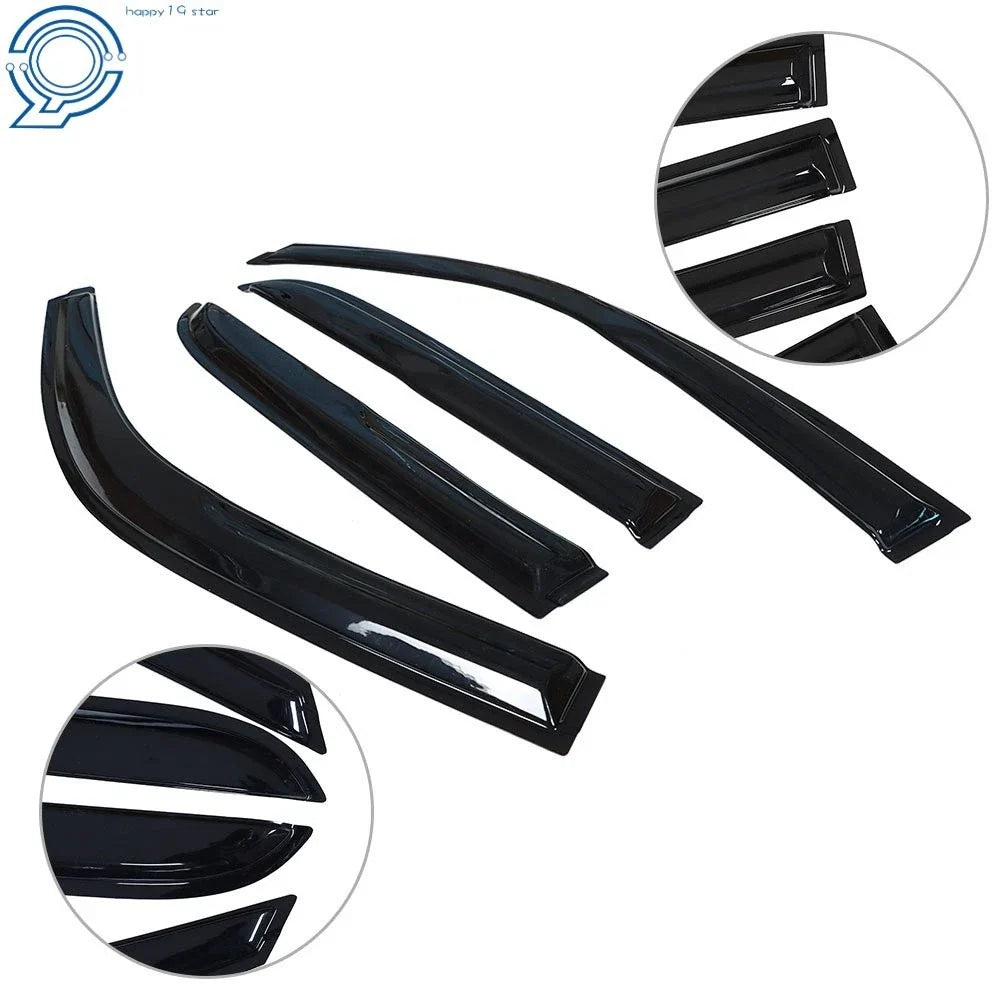 Sun Rain Guard Window Visor for Toyota 4Runner (1996–2002)