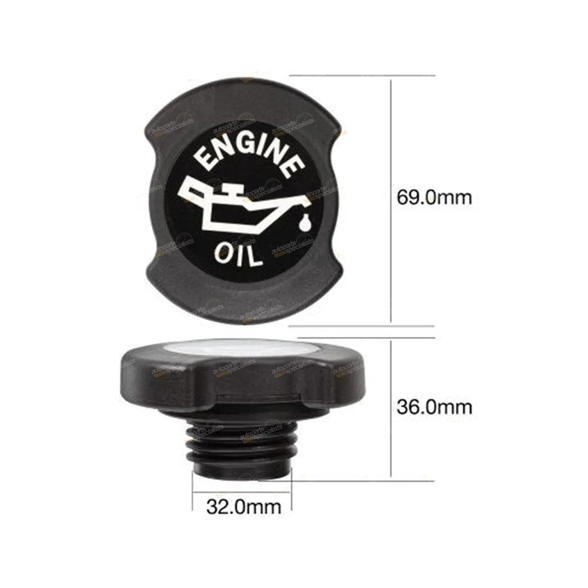 Engine Oil Cap 5.0L for TE50 V8 (1999-2001) Ford