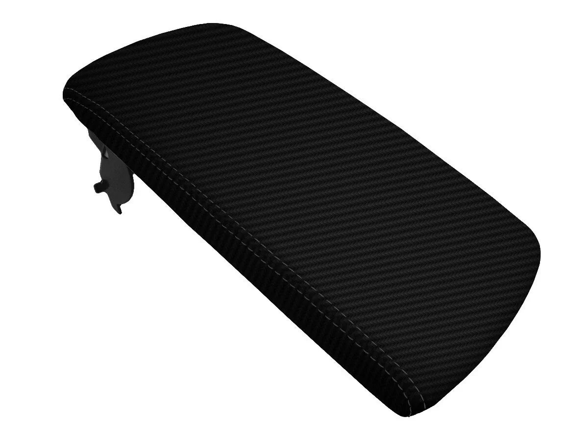 Console Lid Armrest Cover for Lexus ES350 (2013–2018) Carbon Fiber Black