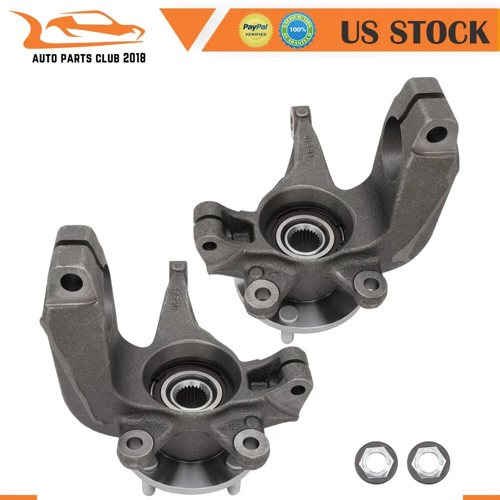 Front Hub Bearings Set for Ford Focus 2006 to 2011 - 2 Pieces