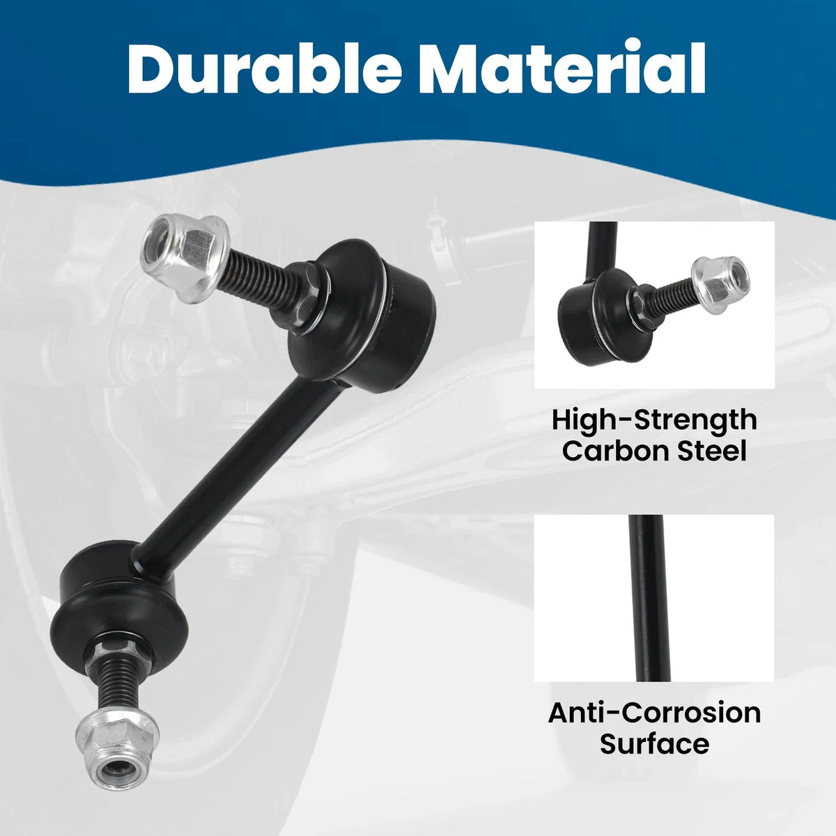 2X Front Suspension Stabilizer Sway Bar End Links for Jeep Grand Cherokee (2011–2015)