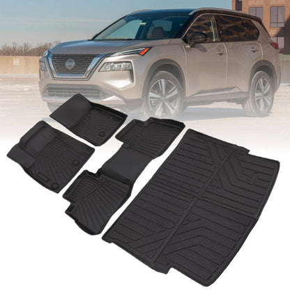 All Weather Floor Mats Set of 2 for 2021-2025 Nissan Rogue