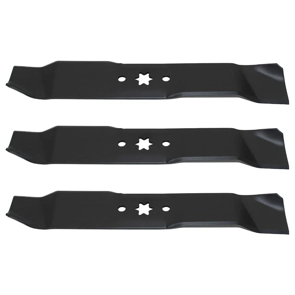Set of 3 Blades for MTD Yard Machine 46" Mower Decks (942-0611, 742-0611)