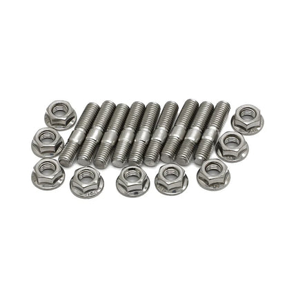 9-Piece Exhaust Manifold Studs for Acura Honda B/D Series B18 Civic Integra