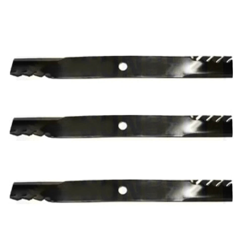3 Mower Blades for John Deere 72" 1400 1500 Front Mount (Fits Oregon)
