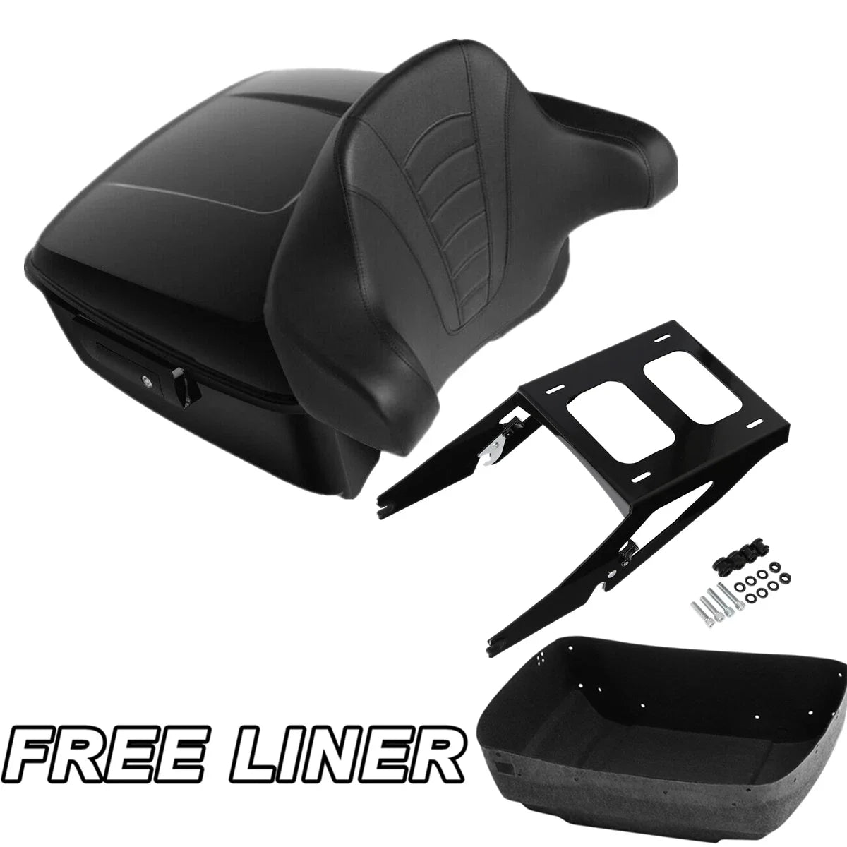 Trunk Backrest Mount Rack for Harley FLSB Sport Glide (2018-2023)