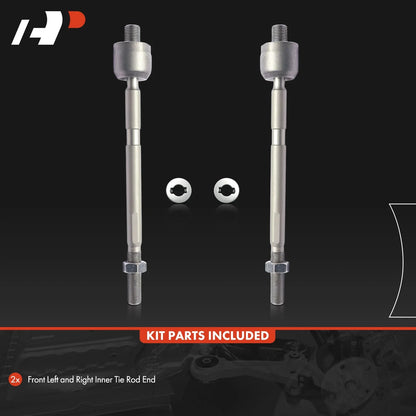 Set of 2 Front Inner Side Tie Rod Ends for S2000 (2000-2009)