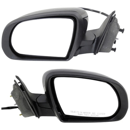 Set of 2 Mirrors for Jeep Cherokee (Driver & Passenger Side)