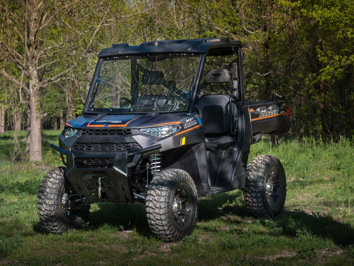 2019-2023 Scratch Resistant Flip Windshield for Polaris Ranger XP 1000 Crew