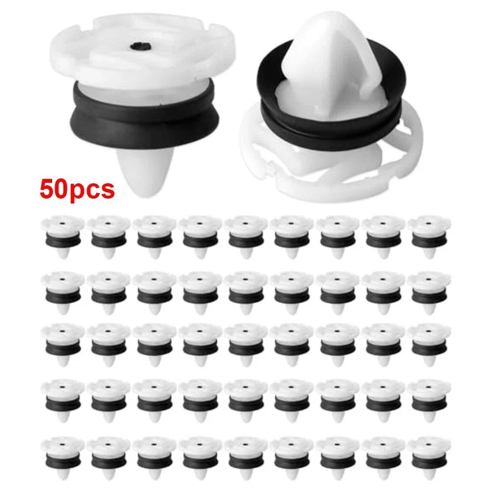 Set of 50 Car Door Rivet Fasteners OEM 7703077476 for Renault Clio
