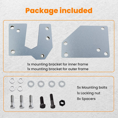 Power Steering Conversion Mount Bracket Kit for Chevy C10 Pickup (1960–1966)