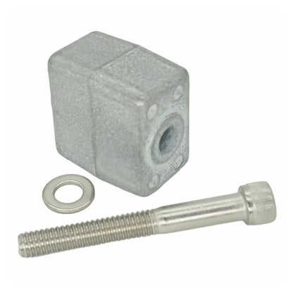 Anode Cube Zinc for Evinrude Johnson OMC (Part No. 436745, 393023)